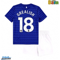 Everton Jack Grealish #18 Hjemmedraktsett Barn 2025-26 Kortermet (+ Korte bukser)